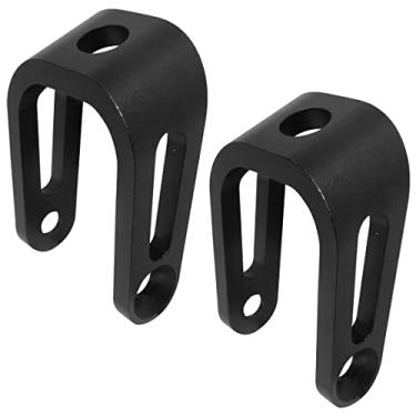 Imagem de Garfo Esportivo Para Cadeira De Rodas Em Alumínio Preto