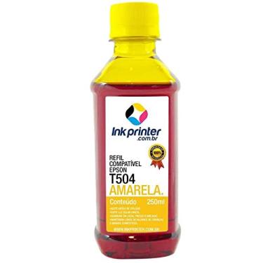 Imagem de Tinta para Epson L4260 - Amarelo - Compatível Ink Printer (t504-250ml)