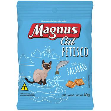 Imagem de Petisco Magnus Cat Salmão para Gatos - 40 g
