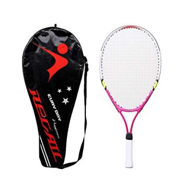 Imagem de Lioobo 1 conjunto de raquete de tênis para raquete de tênis com bolsa de liga profissional para crianças e adolescentes