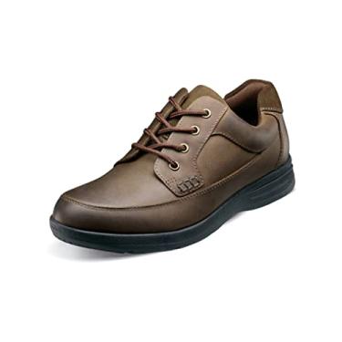 Imagem de Nunn Bush Moc Toe Oxford masculino, Cavalo louco marrom, 43