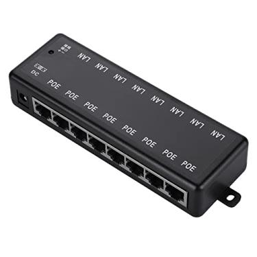 Imagem de Adaptador PoE passivo de 8 interfaces DC12V-48V, alimentação por Ethernet POE, injetor de módulo de alimentação para interface de rede host