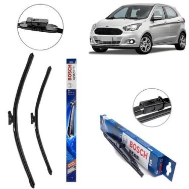Imagem de Palheta Limpador Dianteiro e Traseiro Ká 1.0 e 1.5 2014 2015 2016 2017