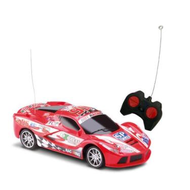 Imagem de Brinquedo carrinho de controle remoto corrida escala 1:24 - Samba Toys