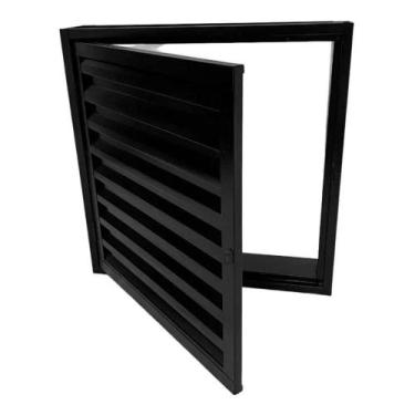 Imagem de Porta de Alçapão ALUMÍNIO  - tamanhos - REDE MOVEIS, 80x60