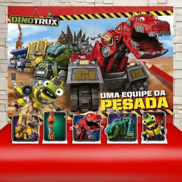Imagem de Kit Festa Rubi Dinotrux Uma Equipe da Pesada  - IMPAKTO VISUAL