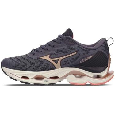 Imagem de Tênis Feminino Mizuno Wave Stratos 2 Roxo 35