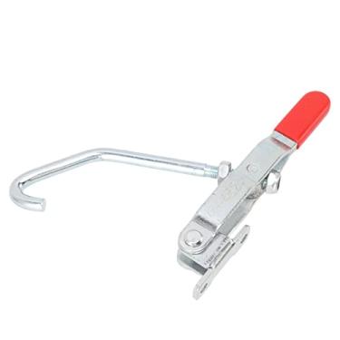 Imagem de Trava de Tração, Gancho de Ferro Galvanizado, Braçadeira Articulada GH 452 Trava de Liberação Rápida Ajustável, Capacidade de Fixação de 170 Kg para Tampa do Fumante do Porta-malas