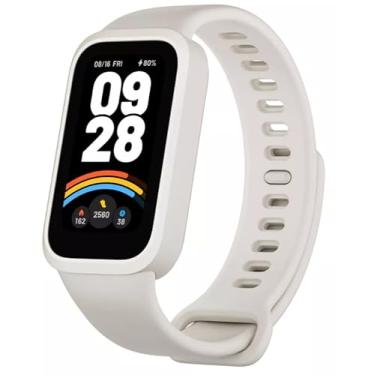 Imagem de Relógio Mi Band 9 smart-band 9 ACTIVE (GLOBAL) (BRANCO) Pulseira Inteligente, Tela AMOLED 1,47, Relógio inteligente, Fitness, Pulseira Impermeável, 50 Modos Esportivos Bat 18 dias