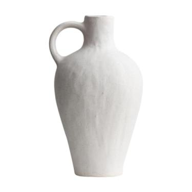 Imagem de Ioensy Vaso de porcelana, vaso de flores, enfeite de mesa, arranjo floral, decorativo para banheiro, sala de estar, escritório, entrada, decoração