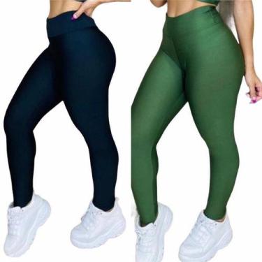 Imagem de 2 LEG SUPLEX LISA zero transparência - oem, Preto, Militar, M 38-40