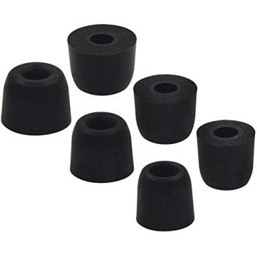 Imagem de Rayker Pontas auriculares de espuma de substituição compatíveis com fones de ouvido intra-auriculares Sony, isolamento de ruído, pontas de espuma viscoelástica ultra confortável no canal auditivo