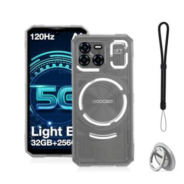 Imagem de NOUKAJU Capa para DOOGEE Blade GT, capa protetora de telefone, capa protetora de quatro cantos, capa protetora de TPU, função de suporte, suporte ajustável, capa protetora para DOOGEE Blade GT