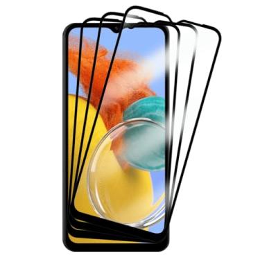 Imagem de Película de Vidro 3D Compatível Samsung Galaxy M14 6.6 Polegadas, Kit com 3 Unidades, Proteção Total da Tela