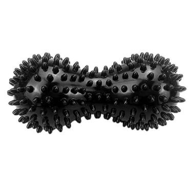 Imagem de Bola De Amendoim Em PVC Para yoga/Exercícios/Massagem/handball/fitness (PRETO)