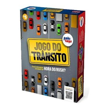Imagem de Jogo de Tabuleiro Jogo Do Transito Hora do Rush - Paki Toys