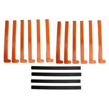 Imagem de Pissente Montagem de Parede Rack de Madeira de Madeira Mount Rack Mount Storage Storage Rack de Aço Pesado Organizador de Madeira Com Acessórios Completos, Mantém até 460 Libras