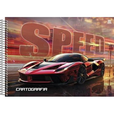 Imagem de Caderno Cartografia Espiral Silver Tunning 80Fls - Animativa