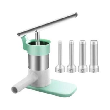 Imagem de Máquina Manual Vertical De Enchimento De Salsichas Com 4 Tubos De Ench