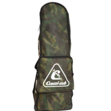 Imagem de Mochila para Kit de Mergulho Cressi Basic 3 Camu, Verde escuro