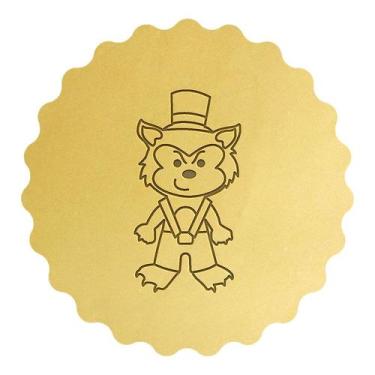 Imagem de Cortador Modular Lobo em Pé Chapéuzinho Vermelho - Doce Impresso,  10c