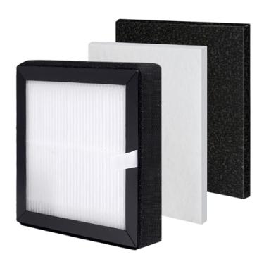 Imagem de Substituição do sistema de filtragem de extrator de fumaça de 15 cm × 15 cm para soldagem elétrica de ferro de solda, cortador de madeira de metal e substituição de filtro de fumaça para salão de