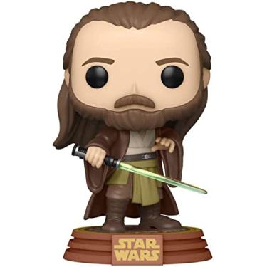 Imagem de Funko Pop! Star Wars: Adventures Across The Galaxy - Qui-Gon Jinn (Tatooine), Amazon Exclusive Vinyl Collectible Figure