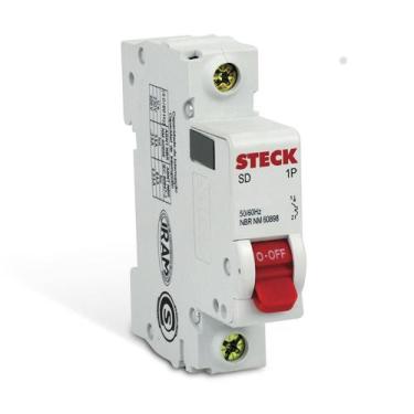 Imagem de Disjuntor Steck Din Unipolar 20A Curva C
