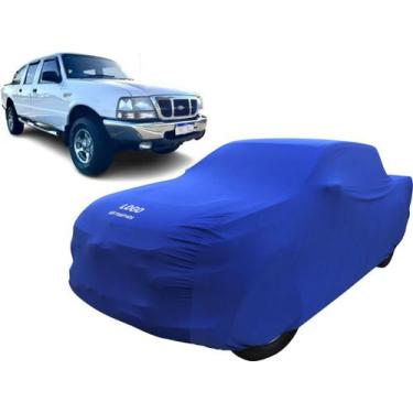Imagem de Capa Tecido Ford Ranger 2000 Camionete Cabine Dupla - Mz, Azul