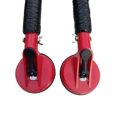 Imagem de Rack Universal para Carro com Barra de Alumínio e Ventosas – Transporte Seguro de Pranchas e Cargas