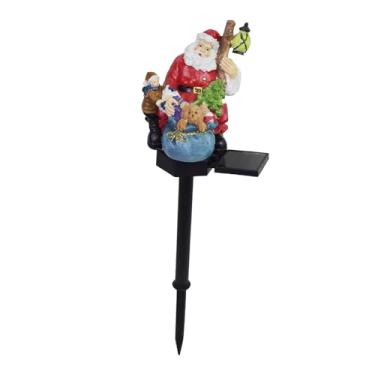 Imagem de Generic Lâmpada solar de Natal para jardim, decoração de Natal, gramado para entrada de automóveis, área externa, quintal, pátio, 1pcs
