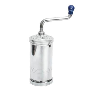 Imagem de Sev Sancha de aço inoxidável com 5 discos de Jali, máquina manual de macarrão, prensa de massa e biscoitos, extrusora de massa, máquina indiana Farsan para lanche caseiro para Sev, Chakli, Bhujiya