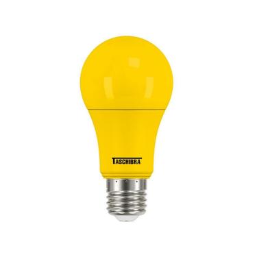 Imagem de Lâmpada Led Taschibra Tkl Colors 5w E27 Bivolt Amarela