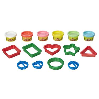 Imagem de Conjunto De Massinha Play Doh - Moldes De Formas Geometricas HASBRO