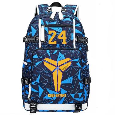 Imagem de Mochila escolar Kobes Bryantss Anime para crianças 24L