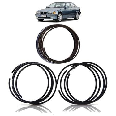 Imagem de JOGO ANEL DE PISTÃO 325 2.5 24V DOHC 4 CILINDROS 1991 1992 1993 1994 1995 1996 1997 - PISTAO STANDARD