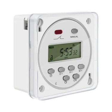 Imagem de Relé De Temporizador LCD 12V 24V 110V 220V Para Iluminação Pública E P
