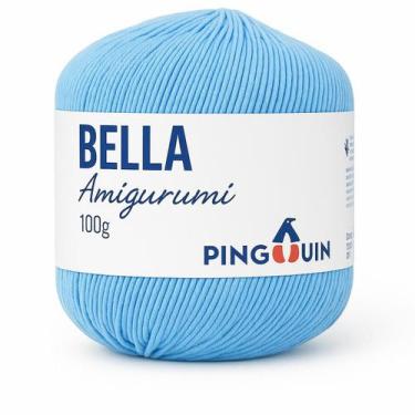Imagem de Linha Bella Amigurumi 100 Gramas - Pingouin, 9545- Piscine