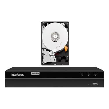 Imagem de Dvr Intelbras 4ch Mhdx 1304 Inteligente Multi Hd C/ Hd 500GB