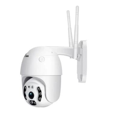 Imagem de Câmera Ip Ptz Dome Prova D'água Infravermelho Externa Wifi