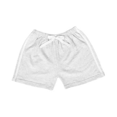 Imagem de Shorts De Verão Listrados De Algodão Para Meninas E Meninos, Calças De