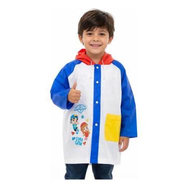 Imagem de Capa De Chuva Infantil Os Aventureiros Capuz Lucas Neto -, Aventureiro