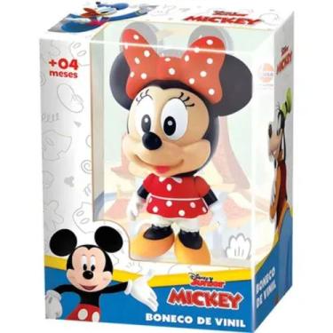 Imagem de Boneco mickey e amigos 12cm - minnie lider brinquedos - Líder Brinqued