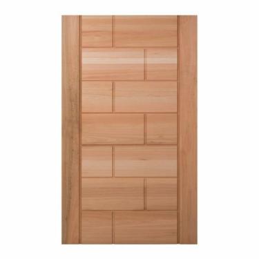 Imagem de Folha de Porta Maciça em Eucalipto Acabamento Natural 210x120cm PM94 T