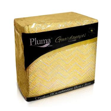 Imagem de Guardanapos Folha Simples 23x24cm Amarelo 50un
