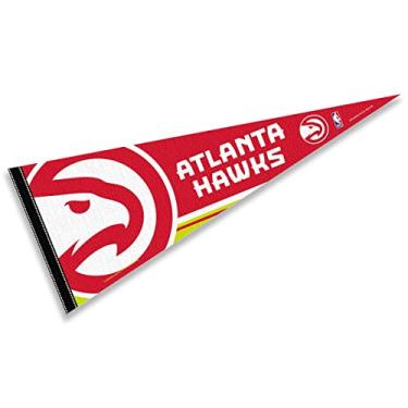 Imagem de WinCraft Flâmula Atlanta Hawks tamanho completo 30,5 x 76,2 cm
