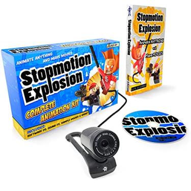 Imagem de Stopmotion Explosion Kit de software de animação Stop Motion com câmera e livro Full HD 1080p (Windows e OS X)