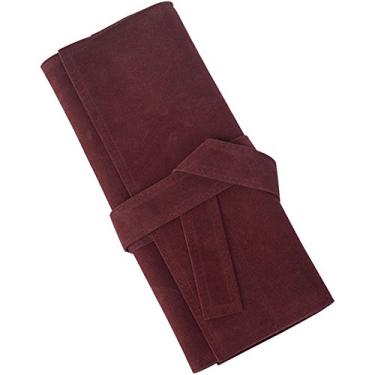 Imagem de Creation Core Bolsa de tesoura de salão de tecido de microfibra, bolsa de ferramentas de cabelo para cabeleireiros estilistas, barbeiro, vermelho