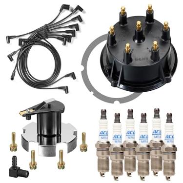 Imagem de Kit de cabos de plugue de ignição Mercruiser Thunderbolt 4.3 L V6 com plugue MR43T