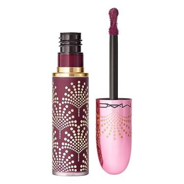 Imagem de Batom Líquido MAC Powder Kiss Liquid LipColor Wine and Dine